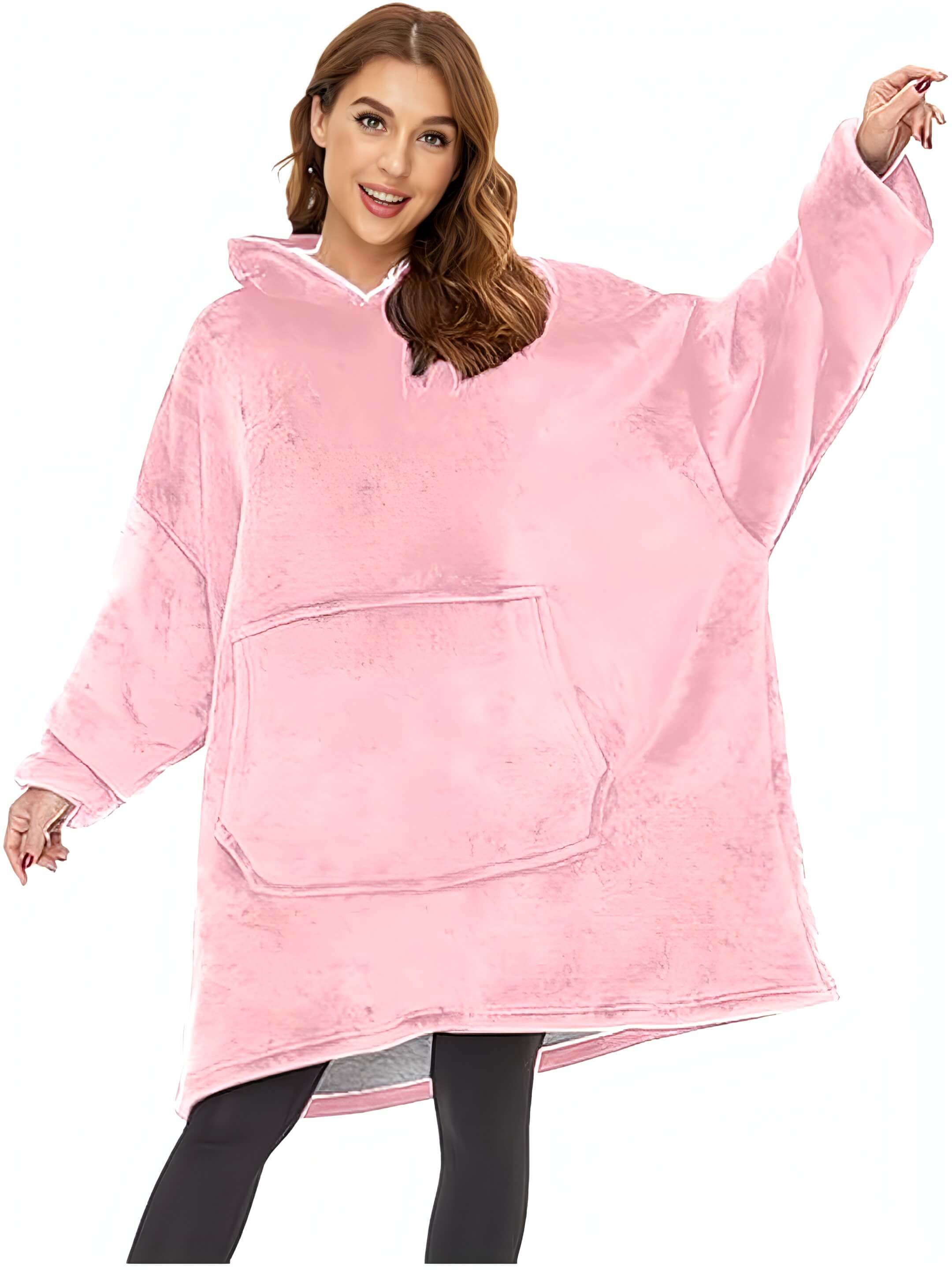 Plaid à Capuche Ylumnya™ Ultra-Doux